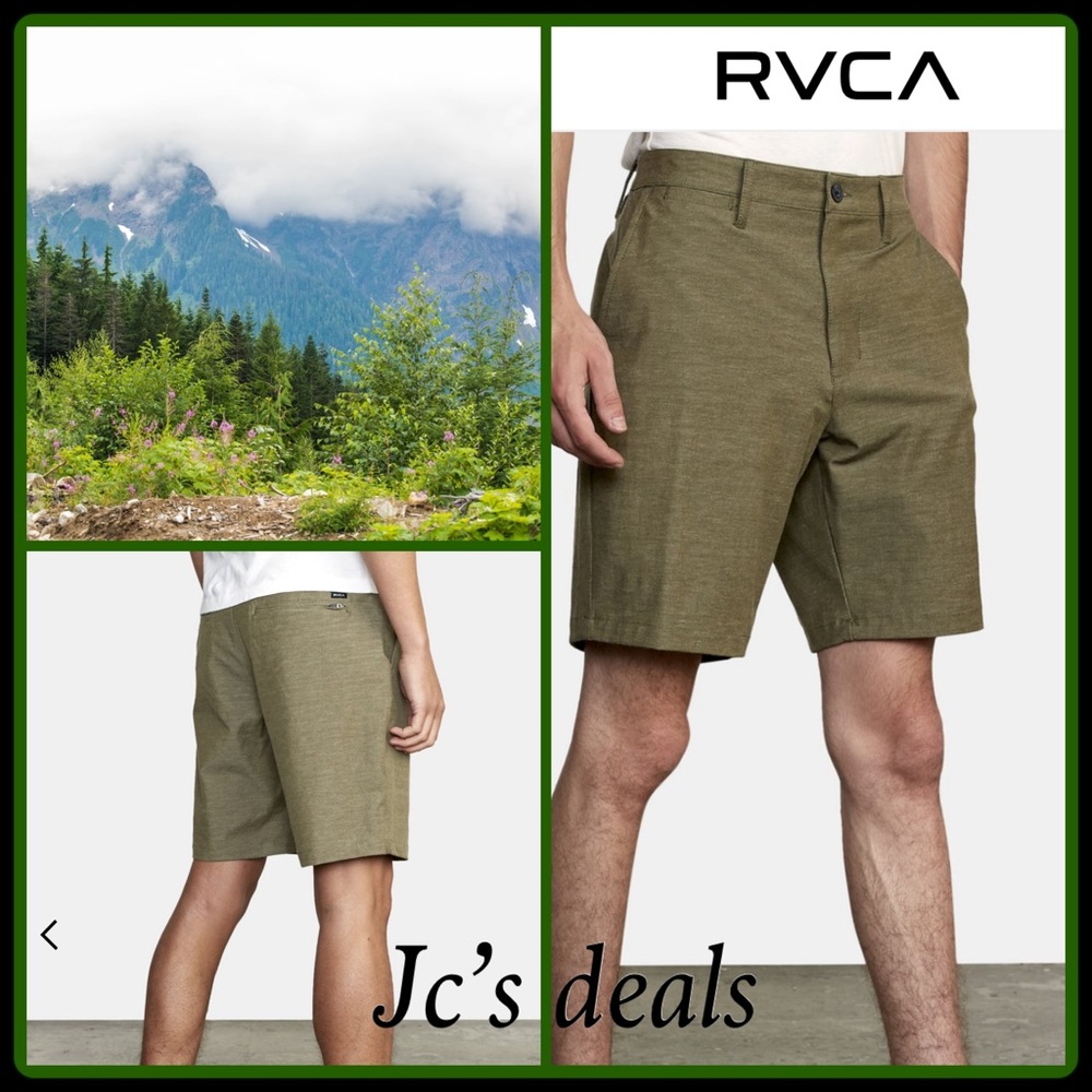 🔘 RVCA back in hybrid men’s shorts 🔘